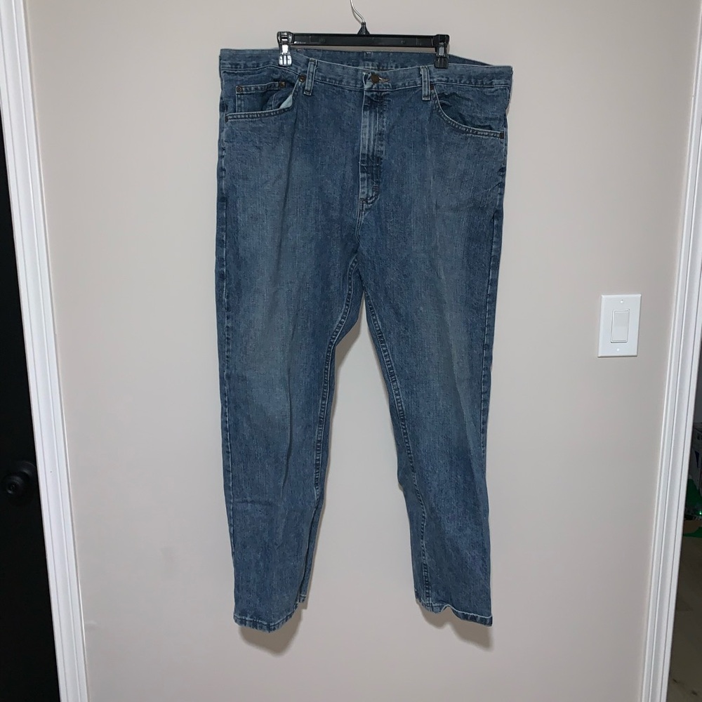 Classic Blue Denim Jeans wrangler 42x30